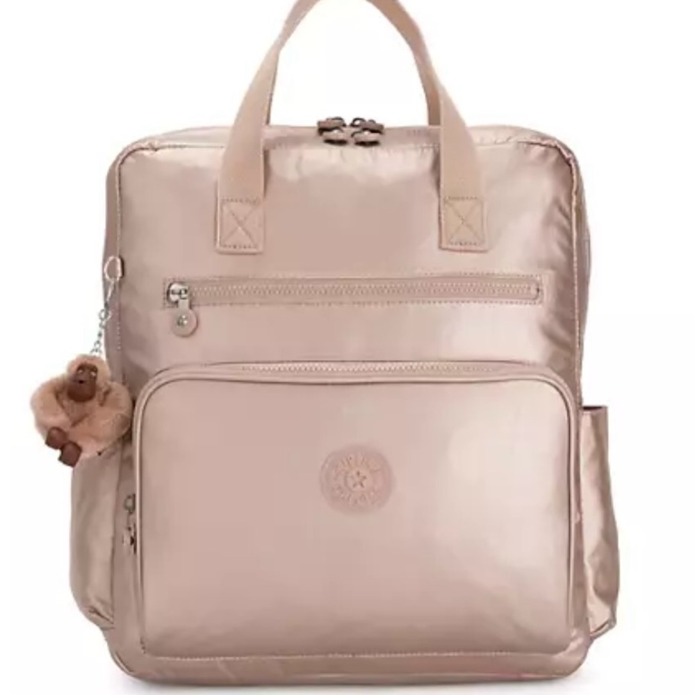 Kipling Metallic Diaper Backpack NWT
